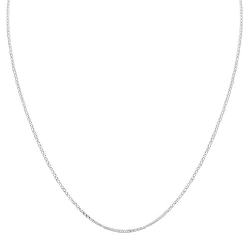 Lange Kandare Gliederkette mit Silber D. Schliff, ca. 45 cm, 925 Silber image number 0