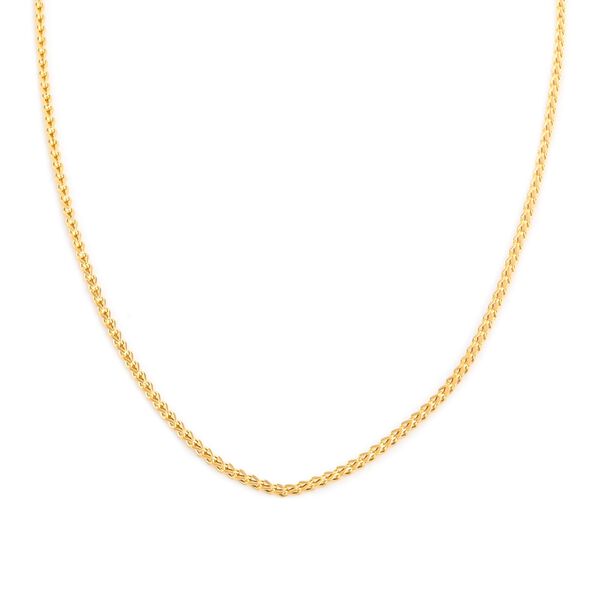 Spiga-Halskette in 585 Gold, 3,37g image number 4