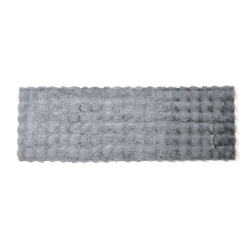 Superweicher Mikroplüsch Teppich-Läufer mit Wellenmuster, beige image number 1