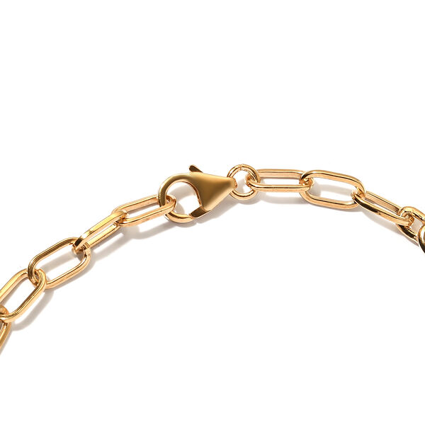 Nat&uuml;rlicher &Auml;thiopischer Opal Armband ca. 19 cm 925 Silber vergoldet ca. 2,04 ct image number 4