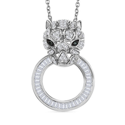 GP Trionfo Kollektion - Wei&szlig;er Diamant Schmuckset 925 Silber rhodiniert ca. 1,00 ct.