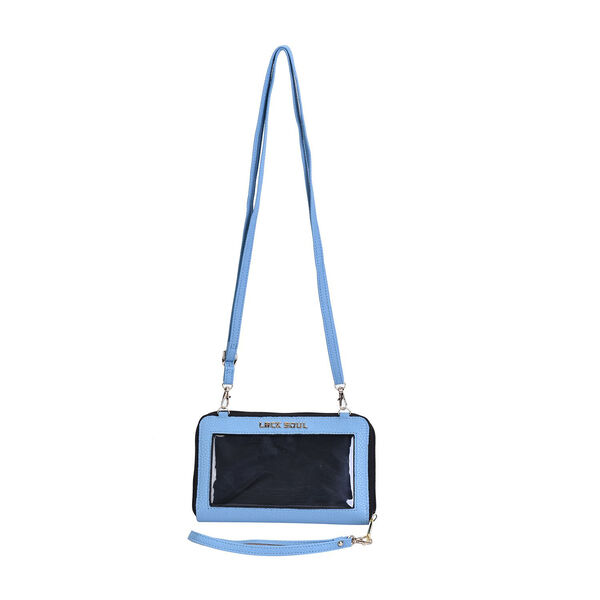 2er Set - Crossbody Tasche und Powerbank mit 4000mAh, Blau image number 4