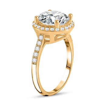 Moissanit Ring - 4,28 ct.
