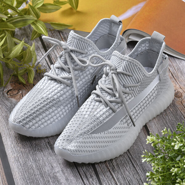 LA MAREY - atmungsaktive Damen-Sneaker, Gr&ouml;&szlig;e 37, Grau image number 3