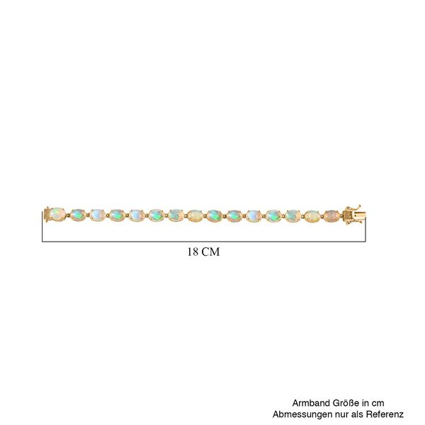 AA kaleidoskopisches, &auml;thiopisches Welo Opal-Armband image number 6