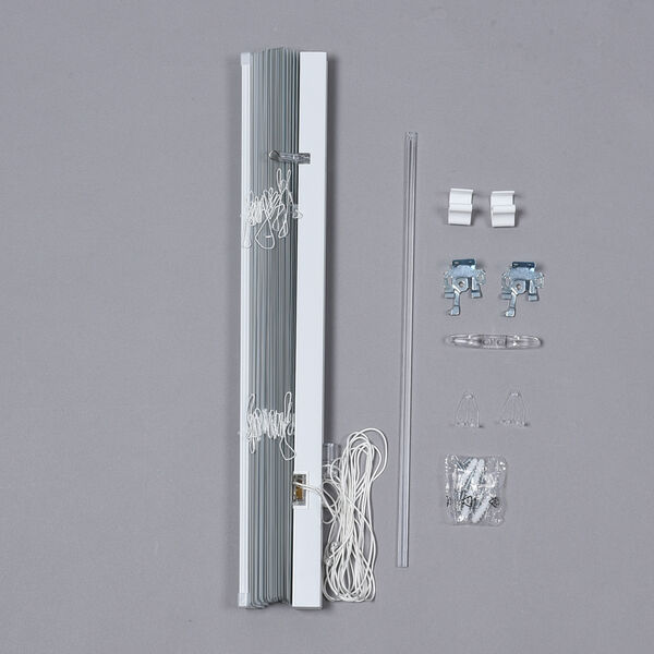 Klemmjalousie aus Aluminium, Wei&szlig; image number 6