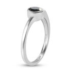 Schwarzer Spinell-Ring, 925 Silber (Größe 16.00) ca. 0,88 ct image number 4
