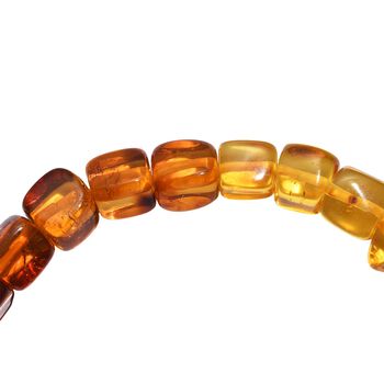 Bernstein Armband Flexibel, ca. 7.00 g