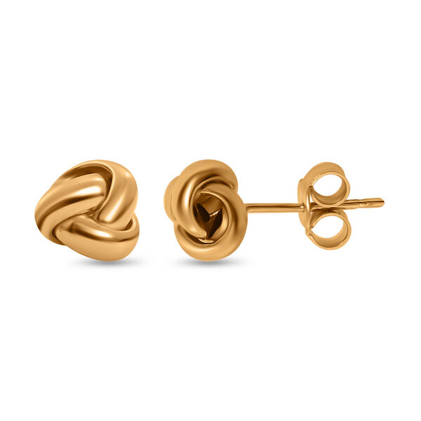 ILIANA Liebesknoten Ohrstecker in 750 Gold image number 0