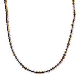 Mehrfarbiger Hämatoid-Quarz Halskette ca. Flexibles cm ca. 80.00 ct