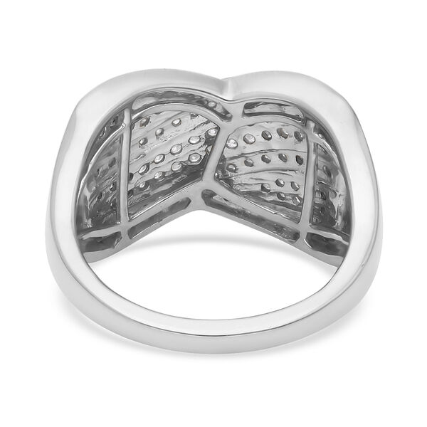 Wei&szlig;er Diamant-Ring - 0,50 ct. image number 5