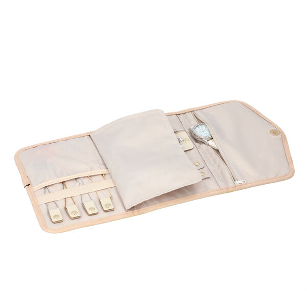 Schmuck Organizer mit 3 F&auml;chern, beige image number 7