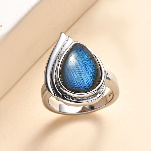 AAA Labradorit Ring - 5,83 ct. image number 2