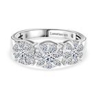 LUXURIANT DIAMOND - Lab Grown Diamant SI Ring 925 Silber rhodiniert (Größe 21.00) ca. 1.00 ct
