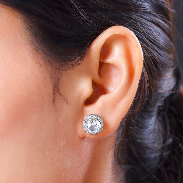 Golconda Diamant-Topas Ohrringe, ca. 5,20 ct image number 3