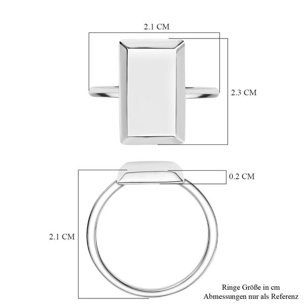 D&rsquo;Joy Ring, 925 Silber platiniert image number 6