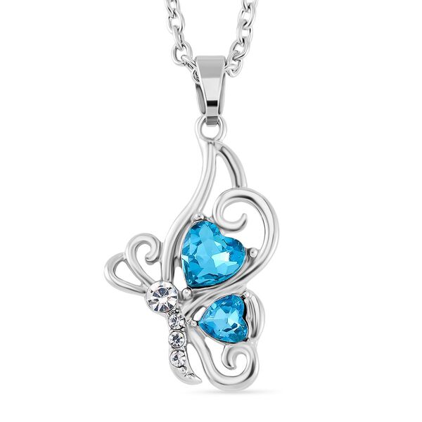 5er-Schmuckset - Charmantes Design, Mehrfarbiger Kristall, Eisen image number 5