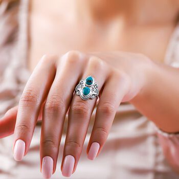 Sierra Nevada T&uuml;rkis-Ring - 2,20 ct.