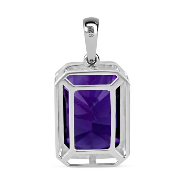 Afrikanischer Amethyst-Anhänger mit Kette - 15,76 ct. image number 3