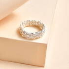 925 Silber Ring, (Größe 18.00) ca. 4,10g image number 1