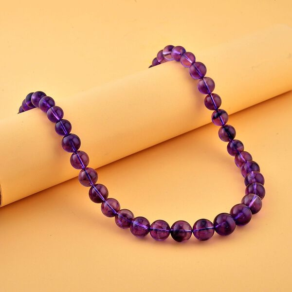 AAA afrikanische Amethyst-Halskette, 50 cm - 466,50 ct. image number 2