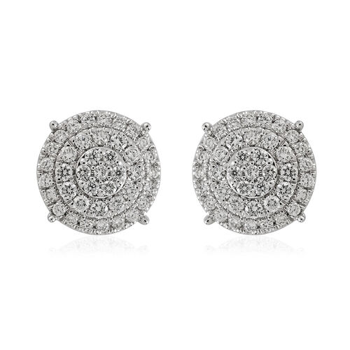 RHAPSODY Halo VS Diamant Ohrstecker - 1,01 ct. image number 0