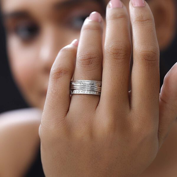 925 Silber Ring (Gr&ouml;&szlig;e 18.00) ca. 5,64g image number 1