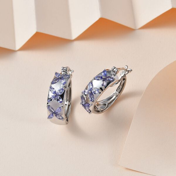 Tansanit Ohrringe image number 2