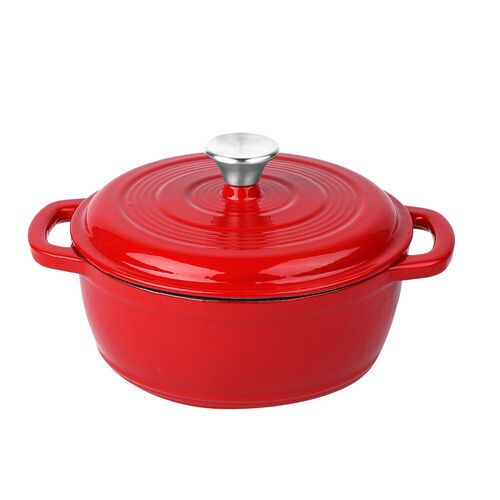 HOMESMART: 3L Schmortopf, 23 cm (⌀), Rot  image number 0