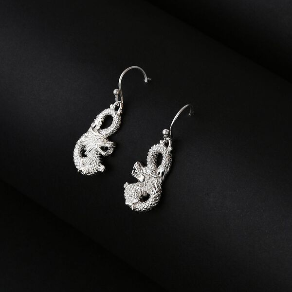 Royal Bali Kollektion- Drachen Ohrringe image number 1