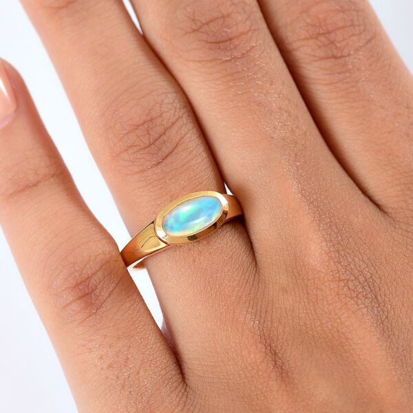 D'Joy AA natürlicher, äthiopischer Welo Opal Ring - 0,81 ct. image number 2