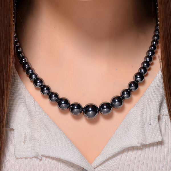 Terahertz Halskette ca. 50 cm 925 Silber rhodiniert ca. 180.00 ct image number 2