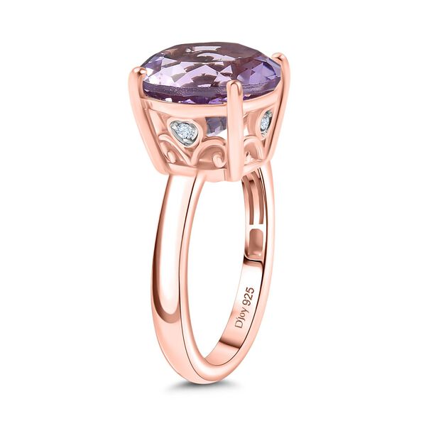 D’Joy AA Rose De France Amethyst und Zirkon Schmuckset image number 11