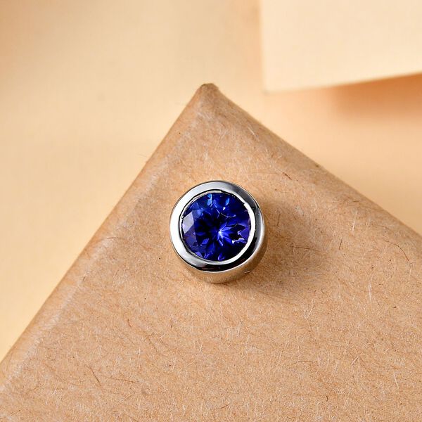 RHAPSODY AAAA Tansanit Anhänger in 950 Platin - 0,90 ct. image number 2
