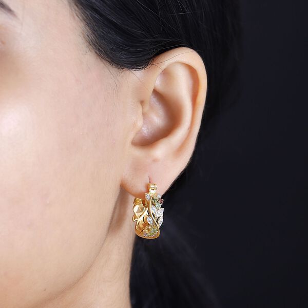 ALLORO AA Multi-Turmalin Ohrringe - 0,46 ct. image number 9