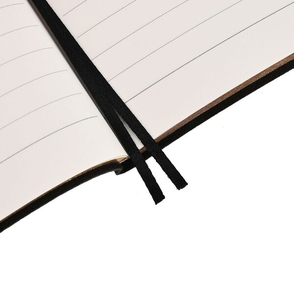 3tlg. Notiz- und Tagebuch Geschenkset mit Kugelschreiber, Schwarz, Elfenbeinfarben, Rot image number 9