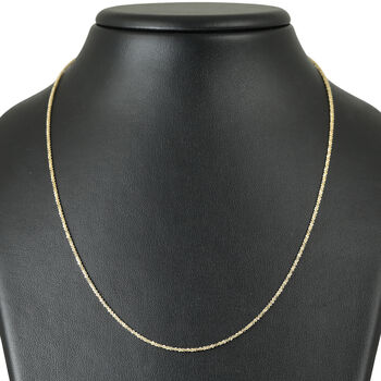 ROCK D/C 925 Silber vergoldet Halskette ca. 45 cm ca. 2,04g