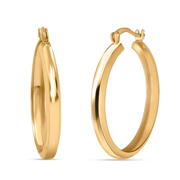 Creolen in 925 Silber vergoldet