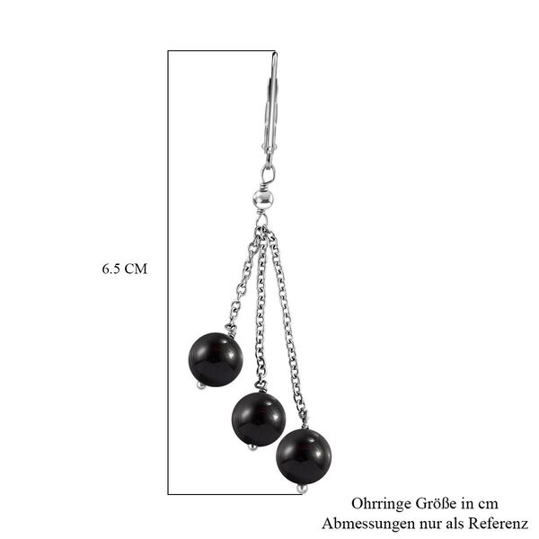 Rhodolith Granat Ohrringe - 15 ct. image number 5