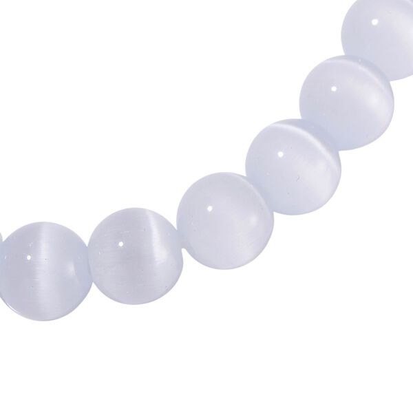 Flexibles Katzenaugen Armband mit Chatoyance-Effekt image number 3