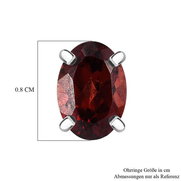 Mosambik Granat Ohrringe - 2,02 ct. image number 6