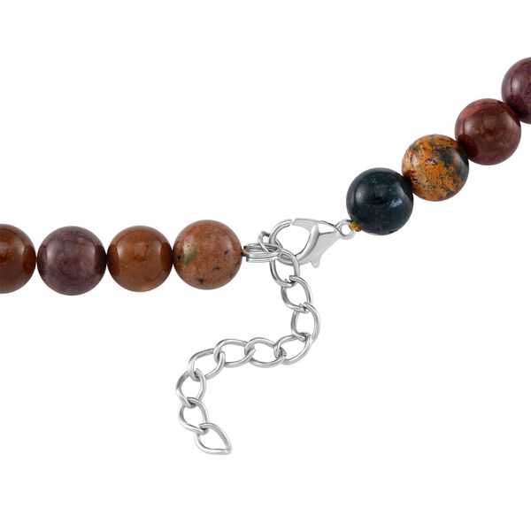 Ozean Jaspis Halskette, 50 cm - 365 ct. image number 4