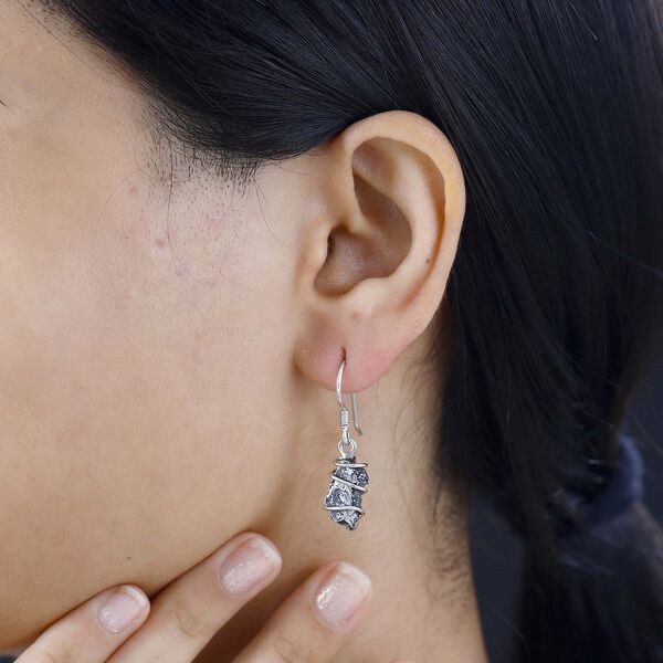 Meteorit Ohrringe - 21,80 ct. image number 3