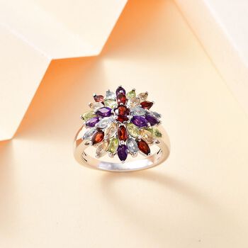 Multi-Edelstein-Ring - 2,87 ct.