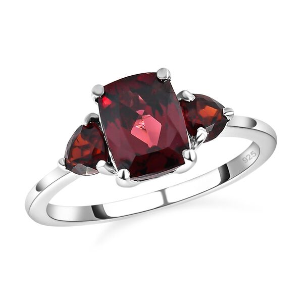 Nat&uuml;rlicher Mosambik Granat-Ring - 2,62 ct. image number 4