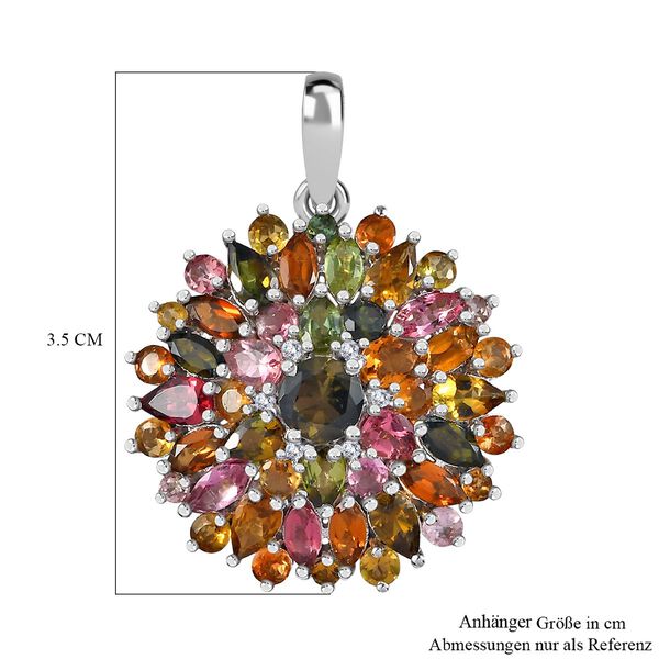 AA Mehrfarbig-Turmalin Anh&auml;nger, ca. 6,04 ct image number 6