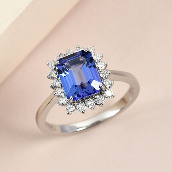 RHAPSODY AAAA Tansanit und VS2 EF Diamant-Ring - 3,04 ct. image number 2