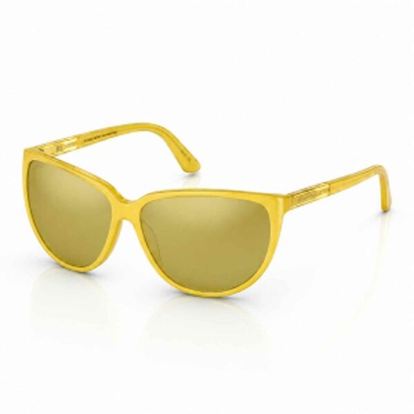 PORSCHE Design - Made in Italy - Designer Sonnenbrille mit Etui UV400, Sonnengelb
