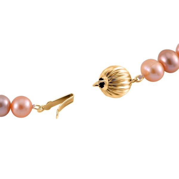 AAA mehrfarbige Süßwasser Perlen Halskette, 50cm image number 5