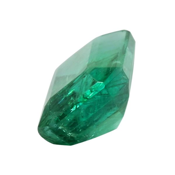 AAAA sambischer Smaragd ungefasster Edelstein, Asscher- und Facettenschliff - 1,10 ct. image number 1